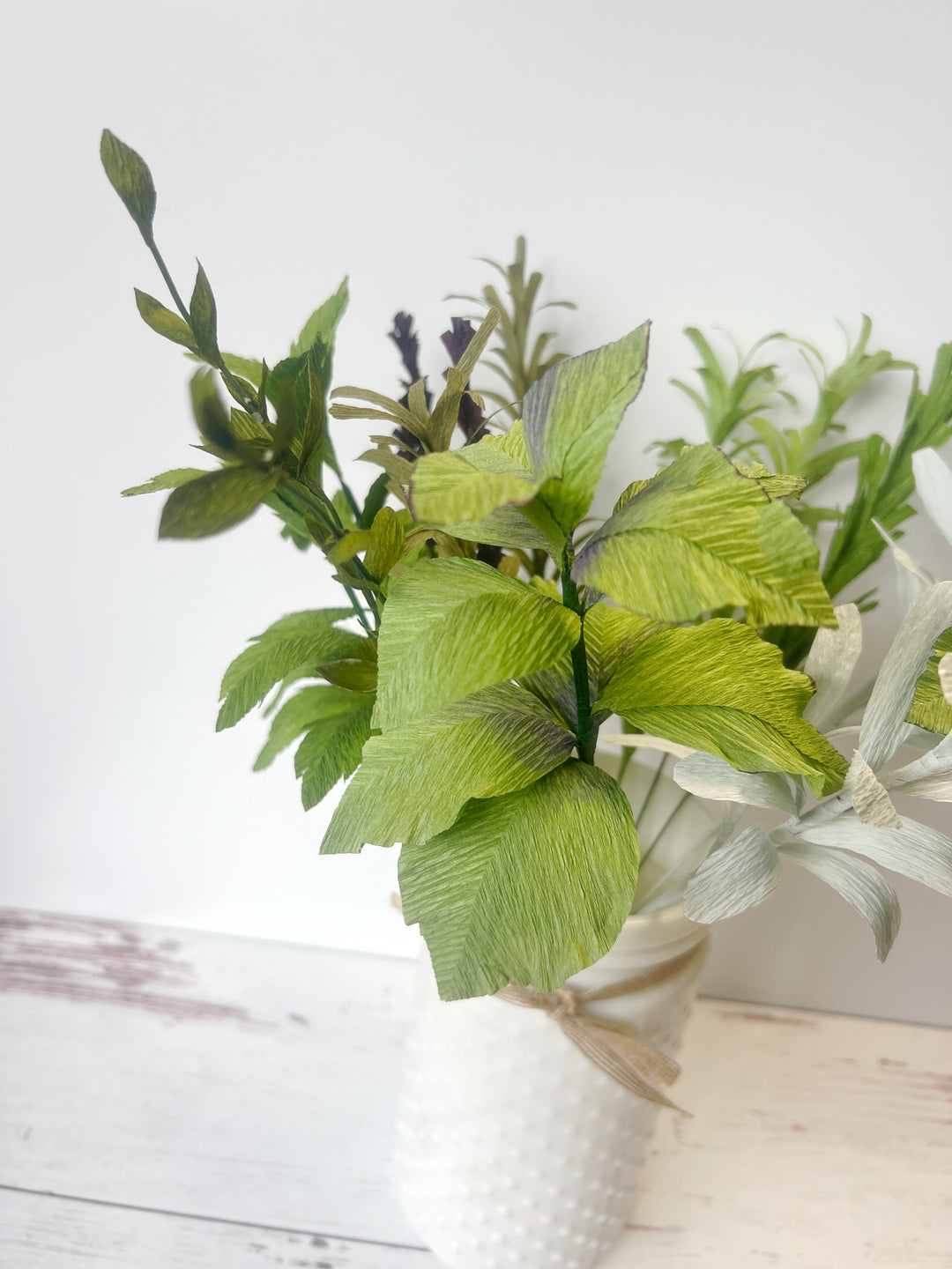 Paper Basil Herb Stems