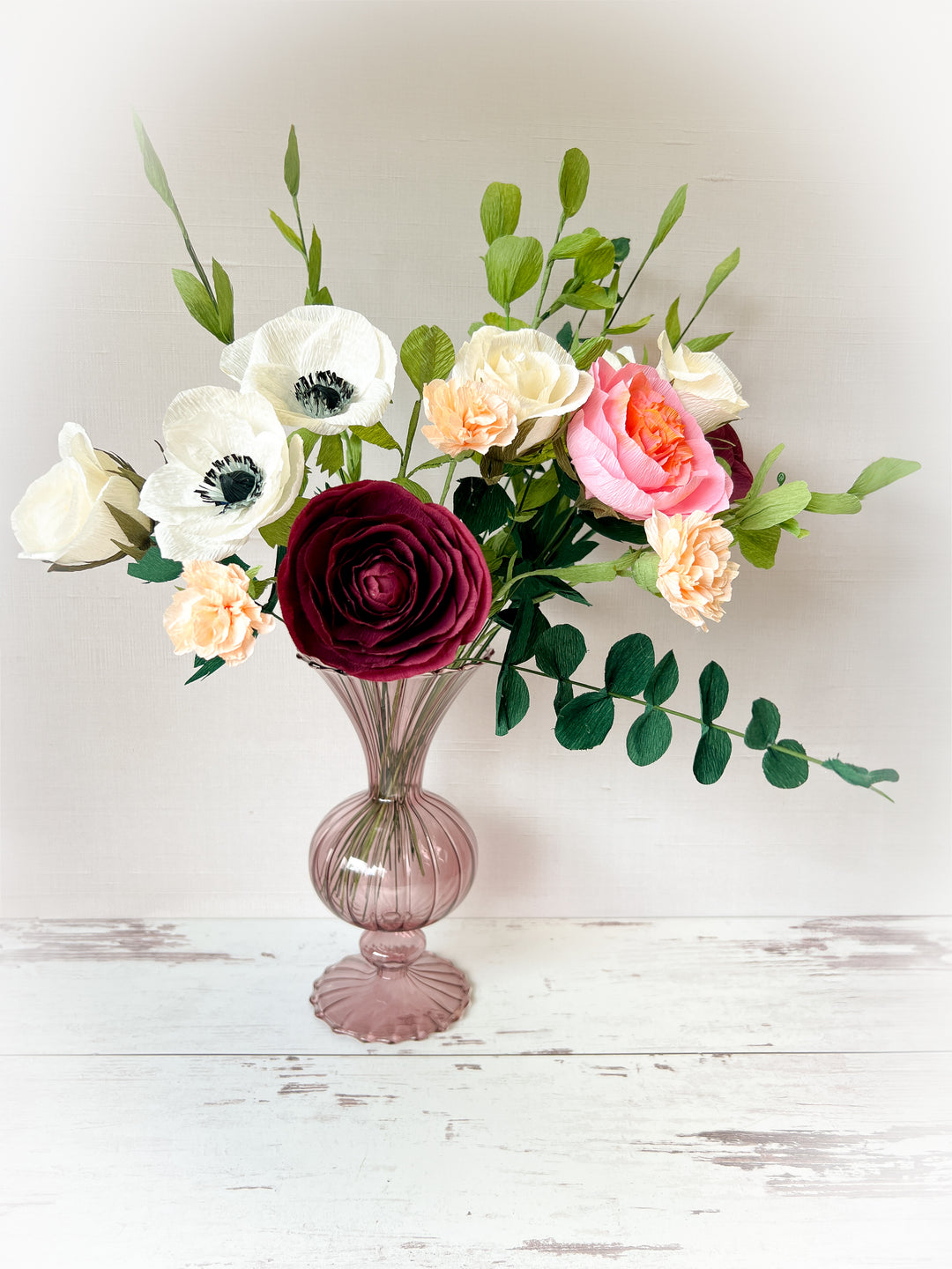 Romantic Paper Flower Bouquet - Build your own Bouquet