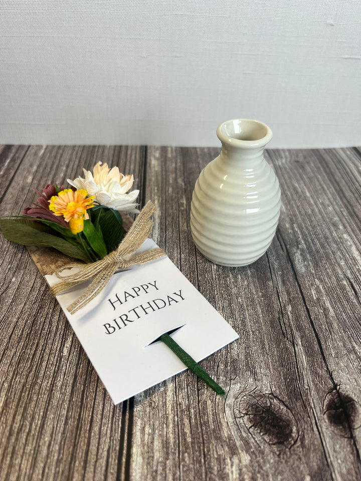 3D Flower Birthday Card