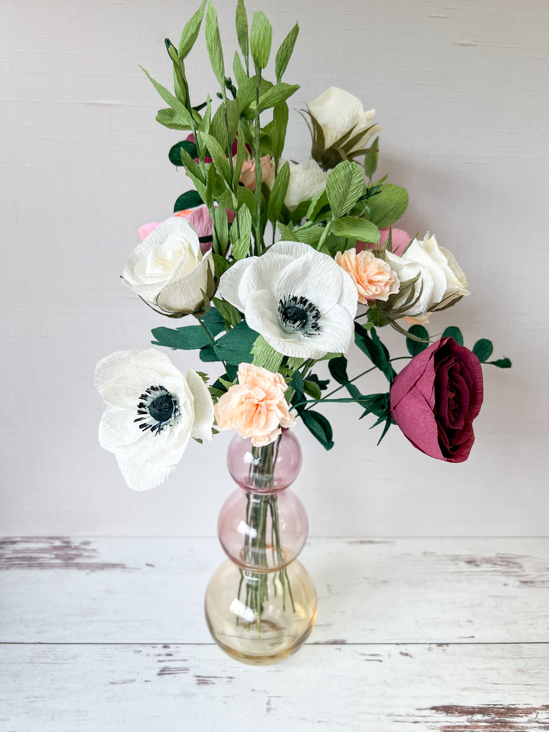 Romantic Paper Flower Bouquet - Build your own Bouquet