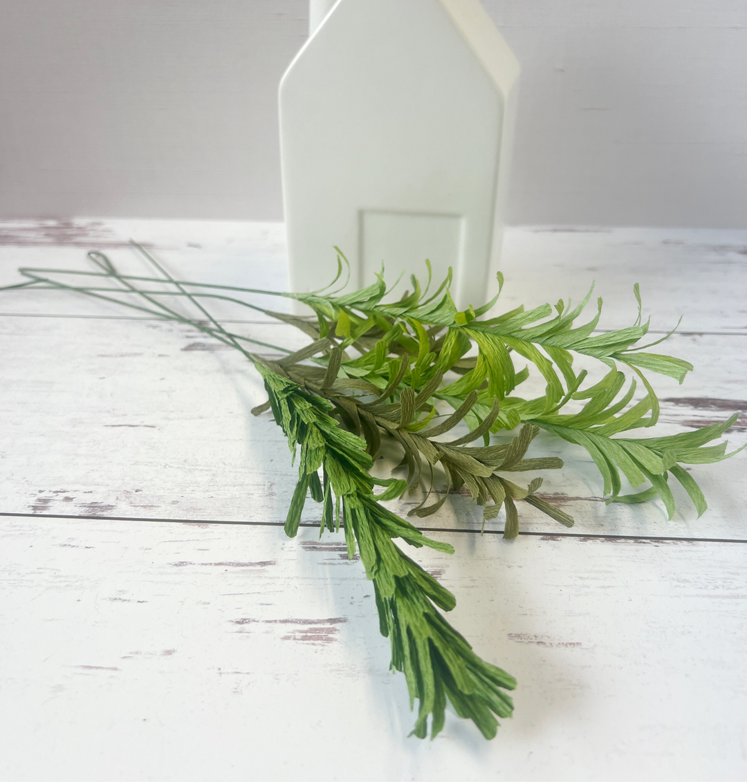 Paper Rosemary Herb Stems