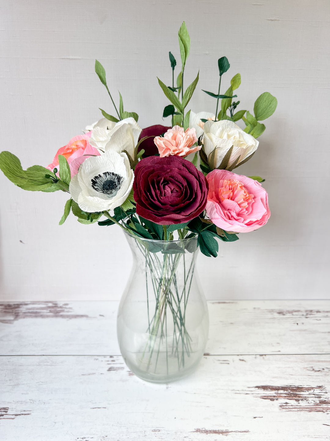 Romantic Paper Flower Bouquet - Build your own Bouquet