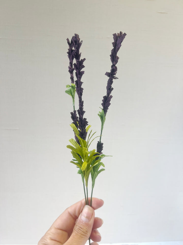 Paper Lavender Herb Stems