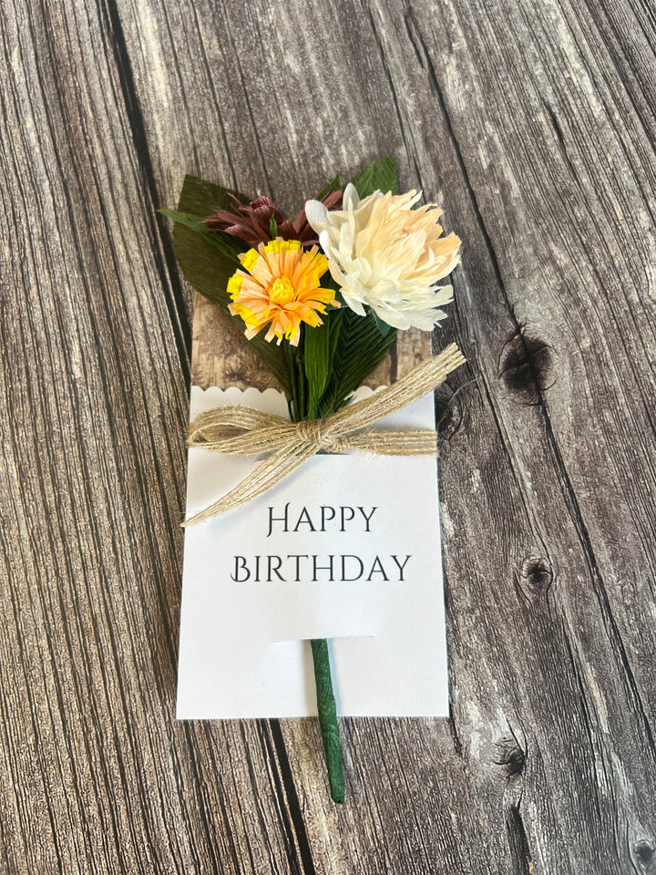 3D Flower Birthday Card