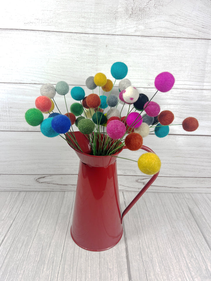 Craespia Ball Felt Bouquet (Felt)