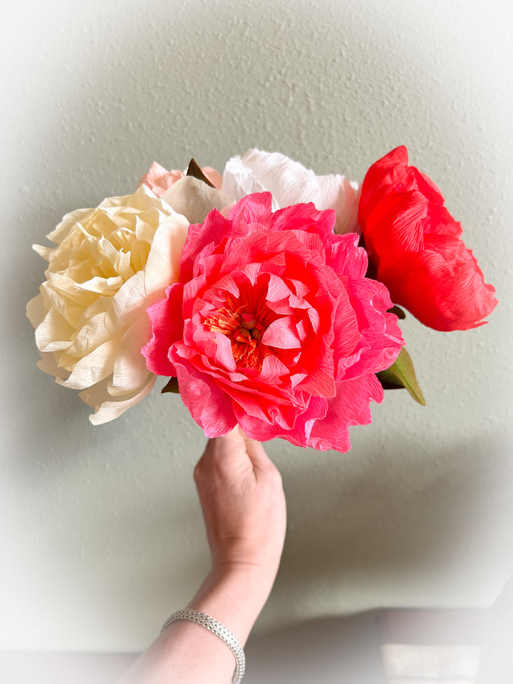 Charm Peony Stem (Paper)