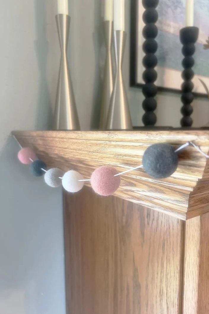 Pink & Grey Garland