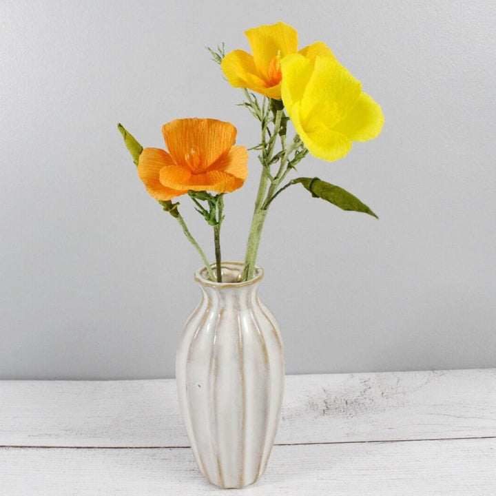 Paper California Poppy Stem (Paper)