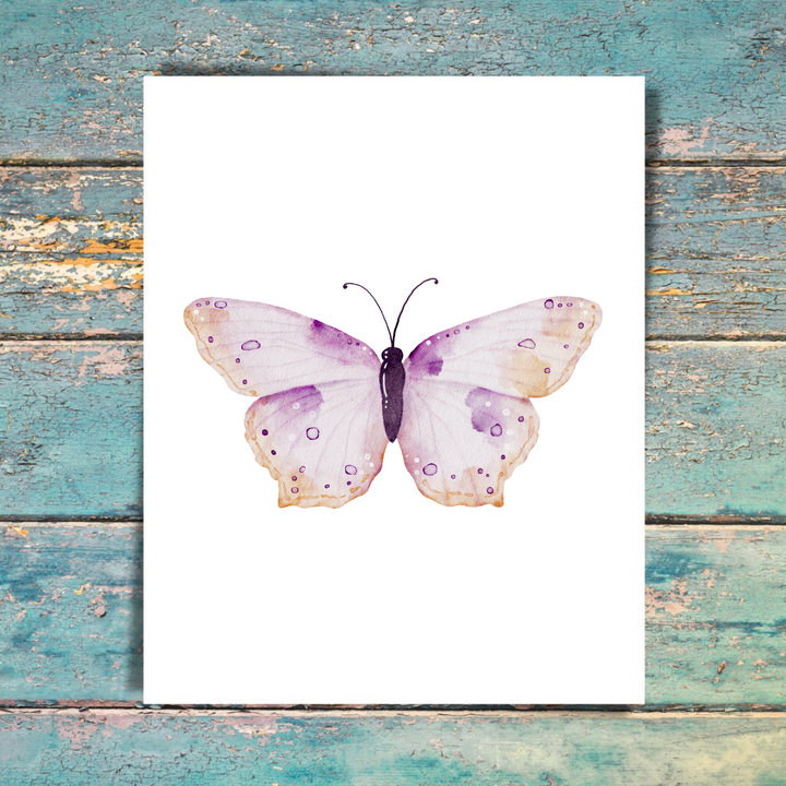 Butterfly 5 Pack Note Cards