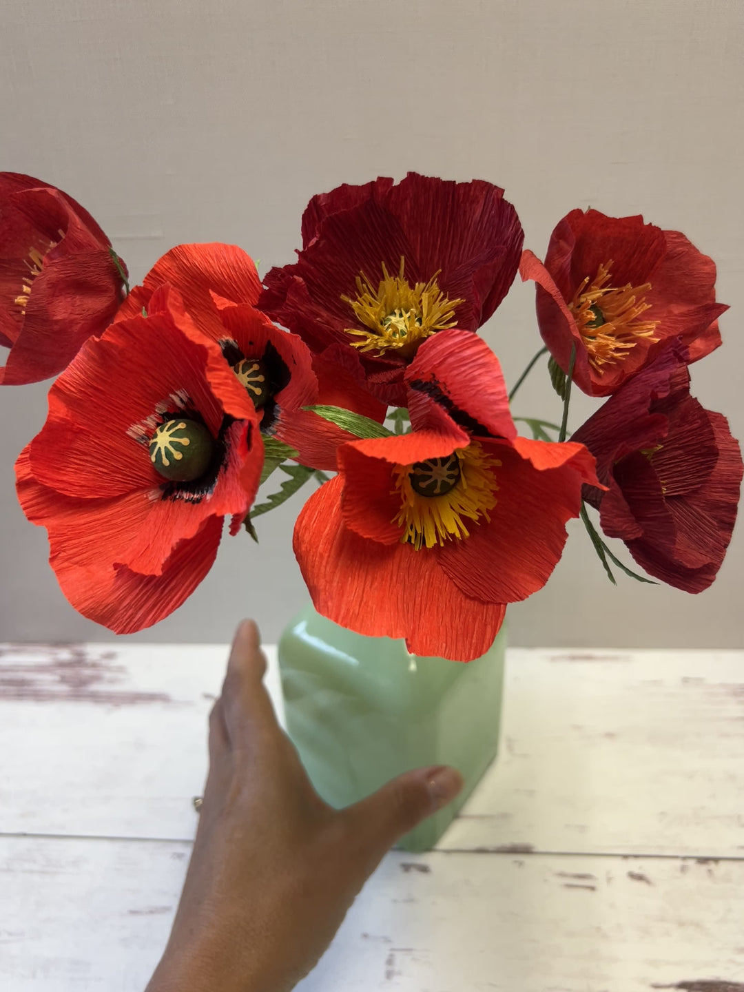 Poppy Bouquet (Paper)